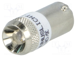 LED lamp; Colour: white; Cap: BA9S; 24VAC; 24VDC