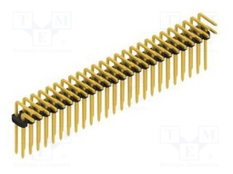 Connector: pin strips; pin header; male; PIN: 50; 2mm; THT; 2x25