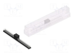 Connector: pin strips; pin header; male; PIN: 54; 2.54mm; SMT; 2x27