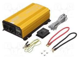 Converter: automotive dc/ac; 2000W; Uout: 230VAC; 21÷28VDC; 0÷40°C