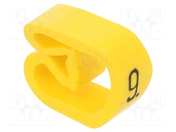 Markers for cables and wires; Label symbol: 9; 8÷16mm; PVC; H: 6mm