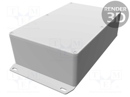 Enclosure: multipurpose; X: 119mm; Y: 187mm; Z: 56mm; 1590W; natural