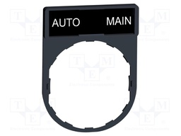Description label; Harmony XB4