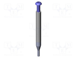 Push rod; Ø: 2.5mm; screw-in; L: 60mm; Thread: M4x10
