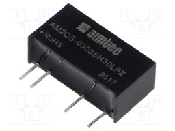 Converter: DC/DC; 2W; Uin: 2.97÷3.63V; Uout: 3.3VDC; Iout: 400mA