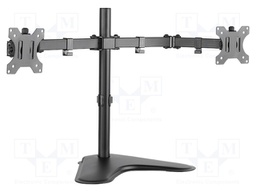 Monitor holder; 8kg; Size: 13"-32"; for two monitors; 460mm