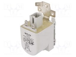 Filter: anti-interference; 250VAC; Cx: 0.47uF; Cy: 27nF; 1mH; 680kΩ