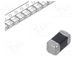 Ferrite Bead, 0402 [1005 Metric], 60 ohm, 1.5 A, MPZ Series, 0.06 ohm, ± 25%