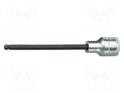 Socket; hex key,socket spanner; 6mm; 1/2"; Chrom-vanadium steel