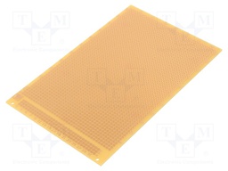 Board: universal; single sided,prototyping; W: 100mm; L: 160mm
