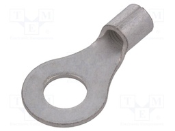 Ring terminal; M6; 3÷6mm2; crimped; for cable; non-insulated