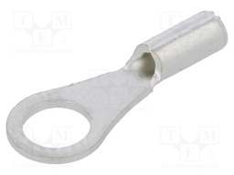 Ring terminal; M3; 0.1÷0.5mm2; crimped; for cable; non-insulated