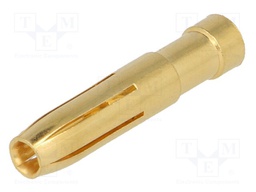 Contact; female; 4mm2; Han E; gold-plated; crimped; 16A; 500cycles