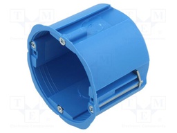 Enclosure: junction box; Ø: 68mm; plaster embedded; polyamide