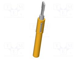 Needle-like test probe; Operational spring compression: 4mm