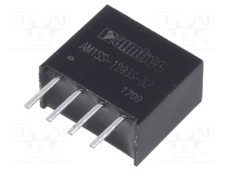 Converter: DC/DC; 1W; Uin: 10.8÷13.2V; 3.3VDC; Iout: 303mA; SIP4