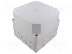 Enclosure: multipurpose; X: 180mm; Y: 182mm; Z: 165mm; TK PC; grey