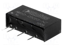 Converter: DC/DC; 1W; Uin: 4.5÷5.5V; 5VDC; Iout: 200mA; SIP7; 2.3g