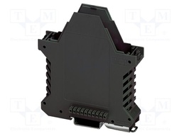 Enclosure base; with FE contact,with terminals; black; UL94V-0
