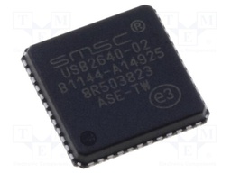 IC: HUB controller; I2C,MMC,SDIO,SPI,USB 2.0; Hi-Speed; QFN48