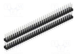 Connector: pin strips; pin header; male; PIN: 70; 2.54mm; THT; 2x35