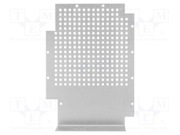 Mounting plate; 284x204mm; ABOX-XL,cases