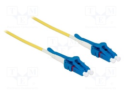 Fiber patch cord; OS2; LC/UPC,both sides; 10m; 9/125um; LSZH; blue