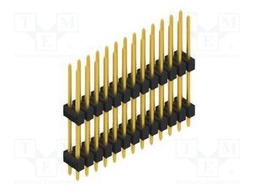 Connector: pin strips; pin header; male; PIN: 26; 2.54mm; THT; 2x13