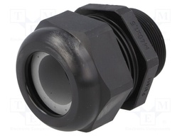 Cable gland; with long thread; M40; IP68; Mat: polyamide; black