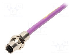 Socket; M12; PIN: 5; female; B code-Profibus; Type: with leads; IP67