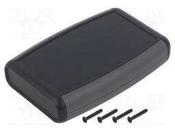 Enclosure: multipurpose; X: 79mm; Y: 117mm; Z: 24mm; 1553; ABS; black