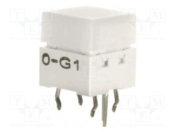 Keypad; SPST-NO; Pos: 2; 0.05A/24VDC; THT; LED; green; 2.26N; 11mm