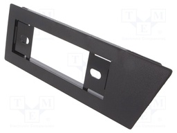 Radio mounting frame; Nissan; 1 DIN; black
