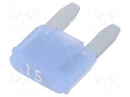 Fuse: fuse; 15A; 32VDC; automotive; 10.9mm; tin alloy