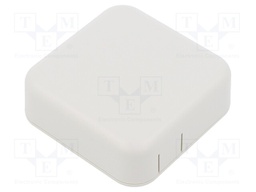 Enclosure: multipurpose; X: 60mm; Y: 60mm; Z: 20mm; ABS; grey