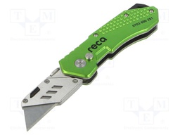 Knife; L: 170mm; W: 19mm; folding; Blades: trapezoidal