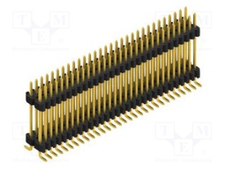 Connector: pin strips; pin header; male; PIN: 60; 1.27mm; SMT; 2x30