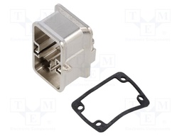 Enclosure: for HDC connectors; Han Modular Compact; for latch