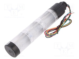 Signaller: signalling column; continuous light; Usup: 24VDC; LED