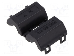 Core: ferrite; on round cable; Core mat: MnZn; 300MHz; -40÷85°C