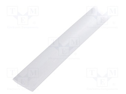 Heat shrink sleeve; glueless; 3: 1; 18mm; L: 1.2m; transparent