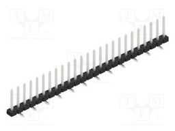 Connector: pin strips; pin header; male; PIN: 25; 2mm; SMT; 1x25