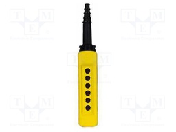 Enclosure: for remote controller; X: 80mm; Y: 310mm; Z: 70mm; yellow