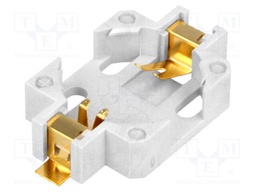 Socket; Mounting: SMT,horizontal; Size: BR1625,CR1625; Batt.no: 1