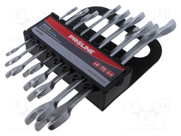 Wrenches set; spanner; Chrom-vanadium steel; 8pcs.