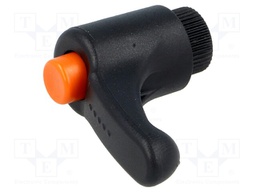 Lever; adjustable; Thread len: 10mm; Lever length: 30mm; -30÷130°C