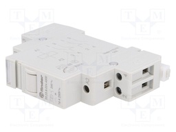 Relay: installation; bistable; NC + NO; 24VAC; Mounting: DIN; 16A