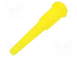 Needle: plastic; 1.25"; Size: 11; straight; 2.5mm