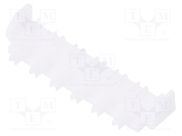 Contacts locking plate; 3mm; PIN: 12; Layout: 2x6