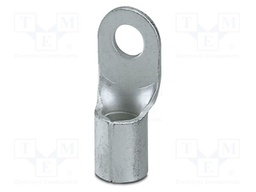 Non-insulated; Body: silver; Tip: ring